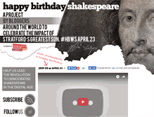 Tablet Screenshot of birthday2011.bloggingshakespeare.com